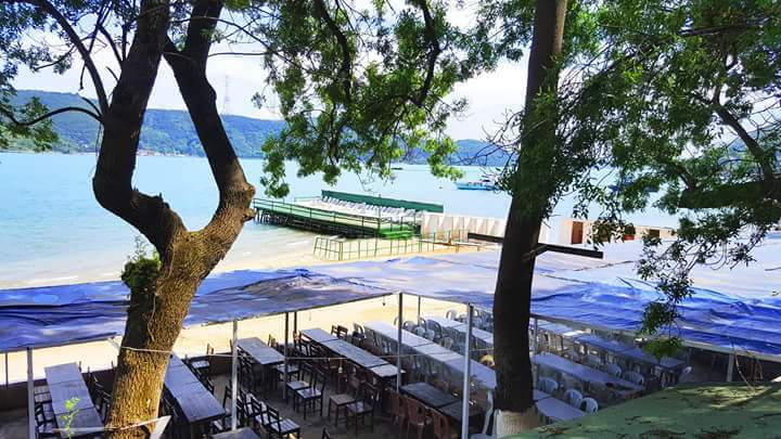 Altınkum plajı deniz ve kumsal